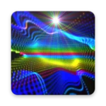 trance 5d music visualizer android application logo